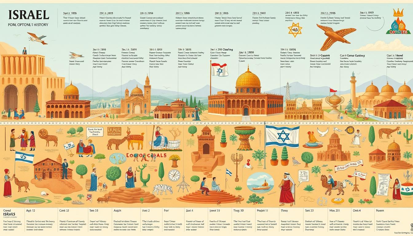 Israel history timeline