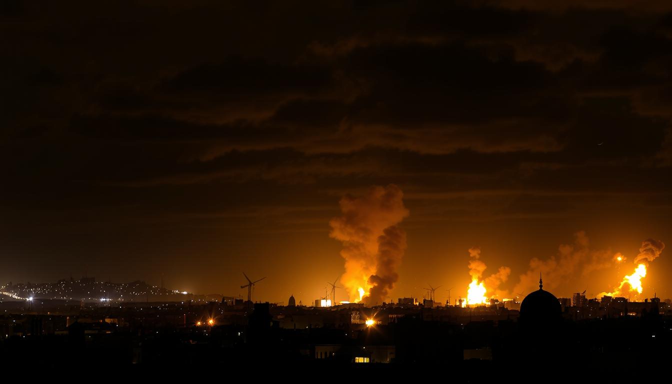 Israeli Airstrike on Damascus